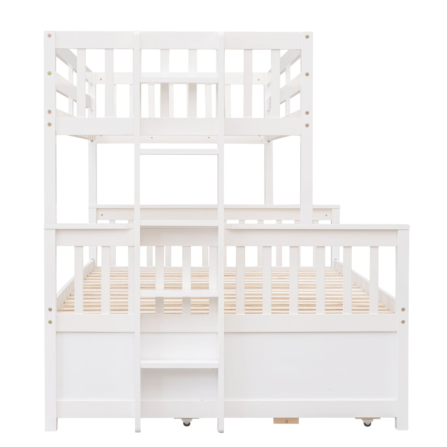 Bunk Bed With Twin Size Trundle And Drawers - The Sleep Loft - Online Mattress Showroom NYC