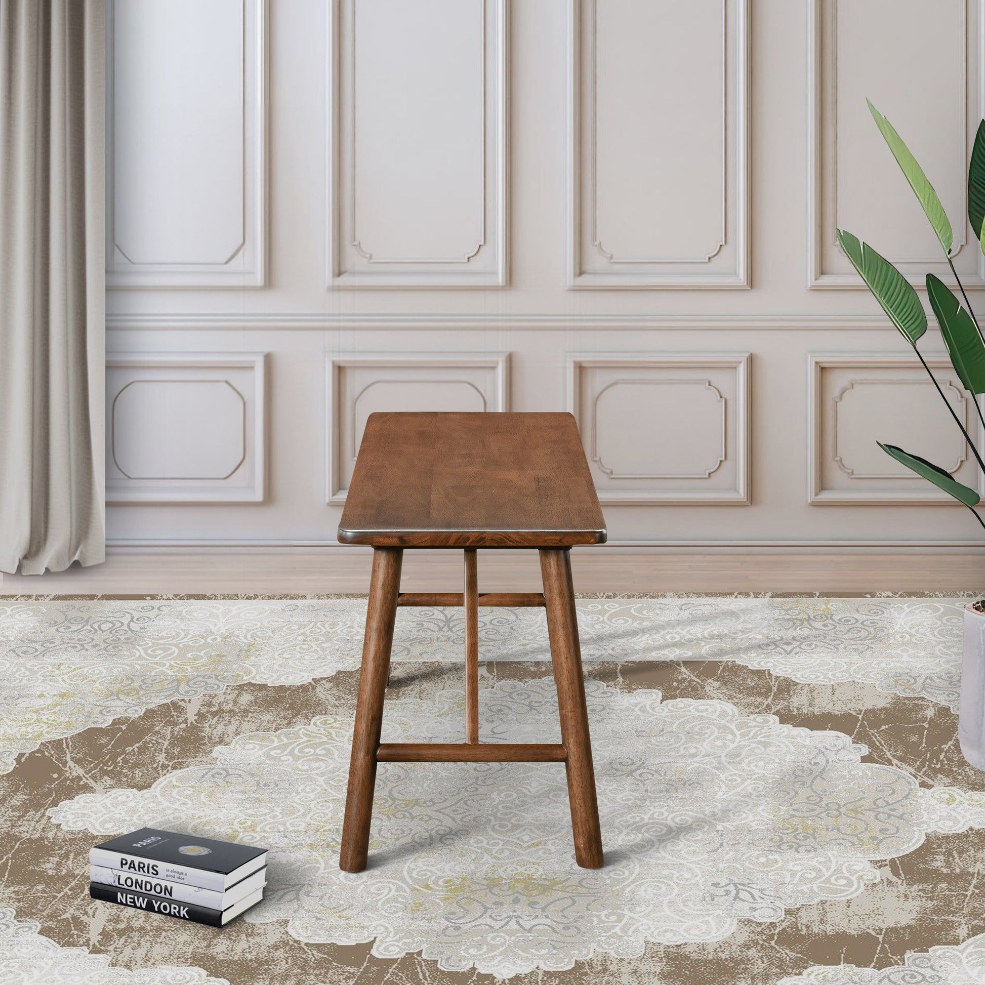 Molly - Bench - Walnut Brown - The Sleep Loft - Online Mattress Showroom NYC