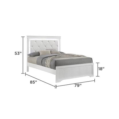 Blaze - Bed With LED Headboard - The Sleep Loft - Online Mattress Showroom NYC
