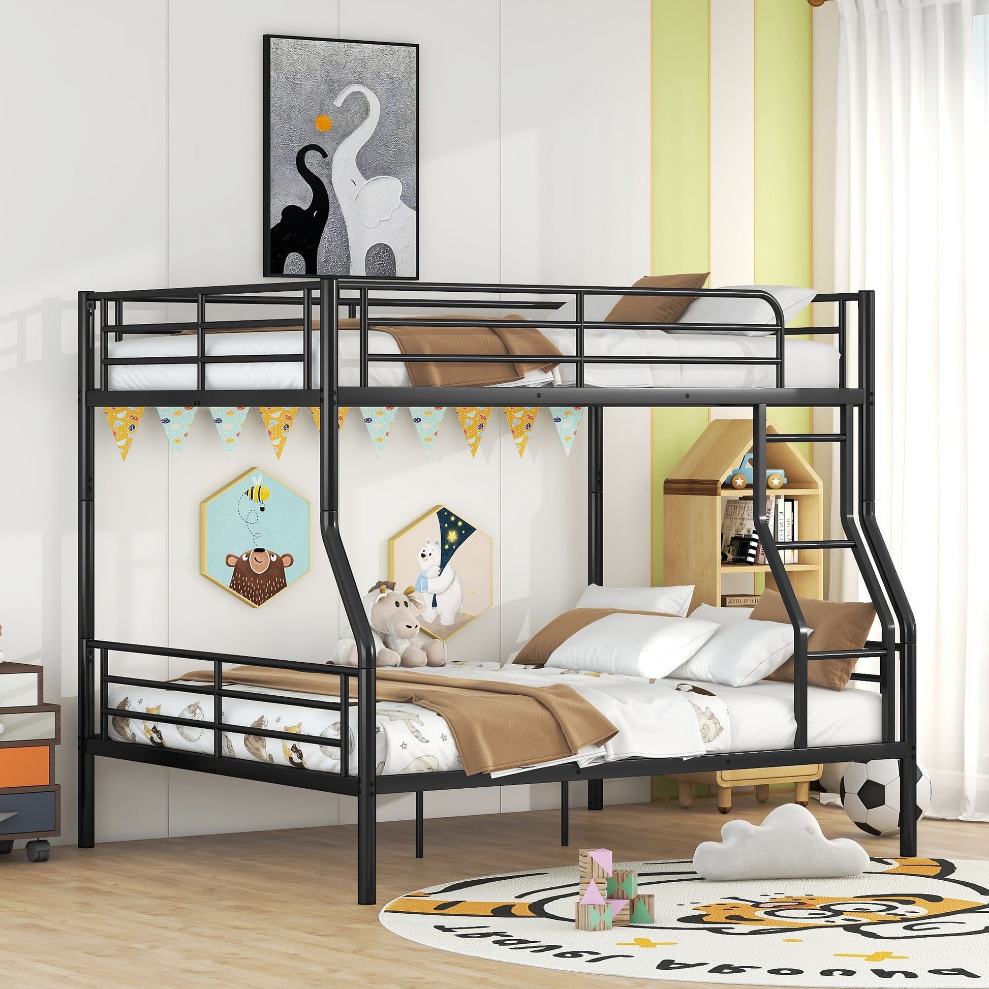 Steel Construction Bunk Bed - The Sleep Loft - Online Mattress Showroom NYC