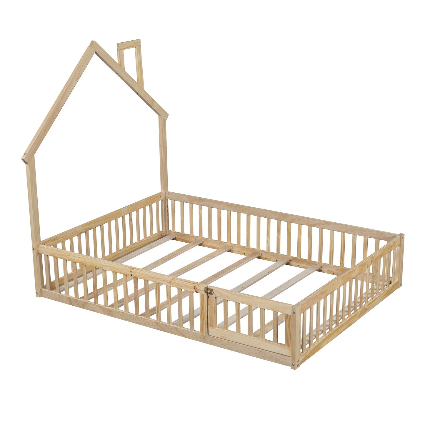 House Platform Bed With Guardrail - The Sleep Loft - Online Mattress Showroom NYC