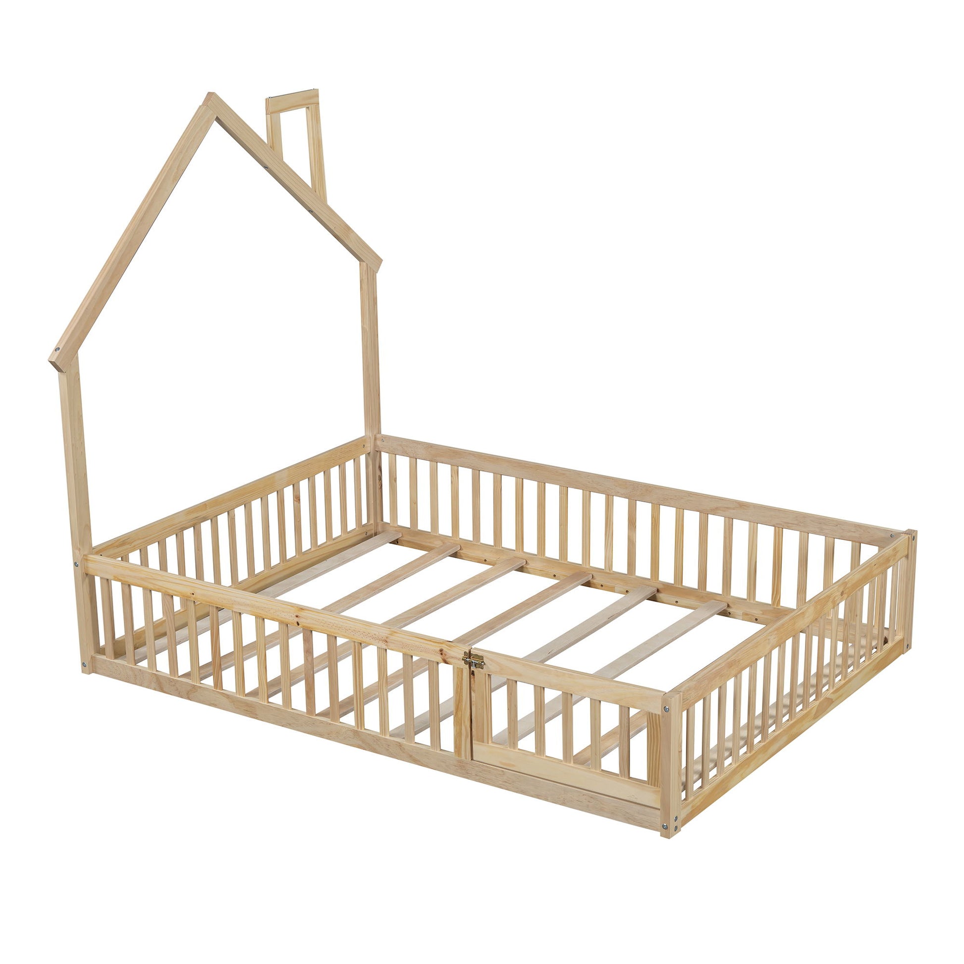 House Platform Bed With Guardrail - The Sleep Loft - Online Mattress Showroom NYC
