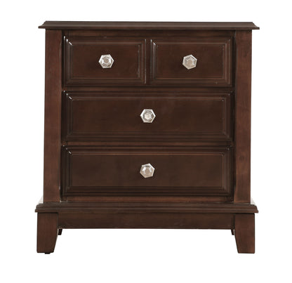 Ashford - Nightstand - Cappuccino - The Sleep Loft - Online Mattress Showroom NYC