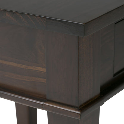 Carlton - Home Office Desk - Dark Tobacco Brown - The Sleep Loft - Online Mattress Showroom NYC