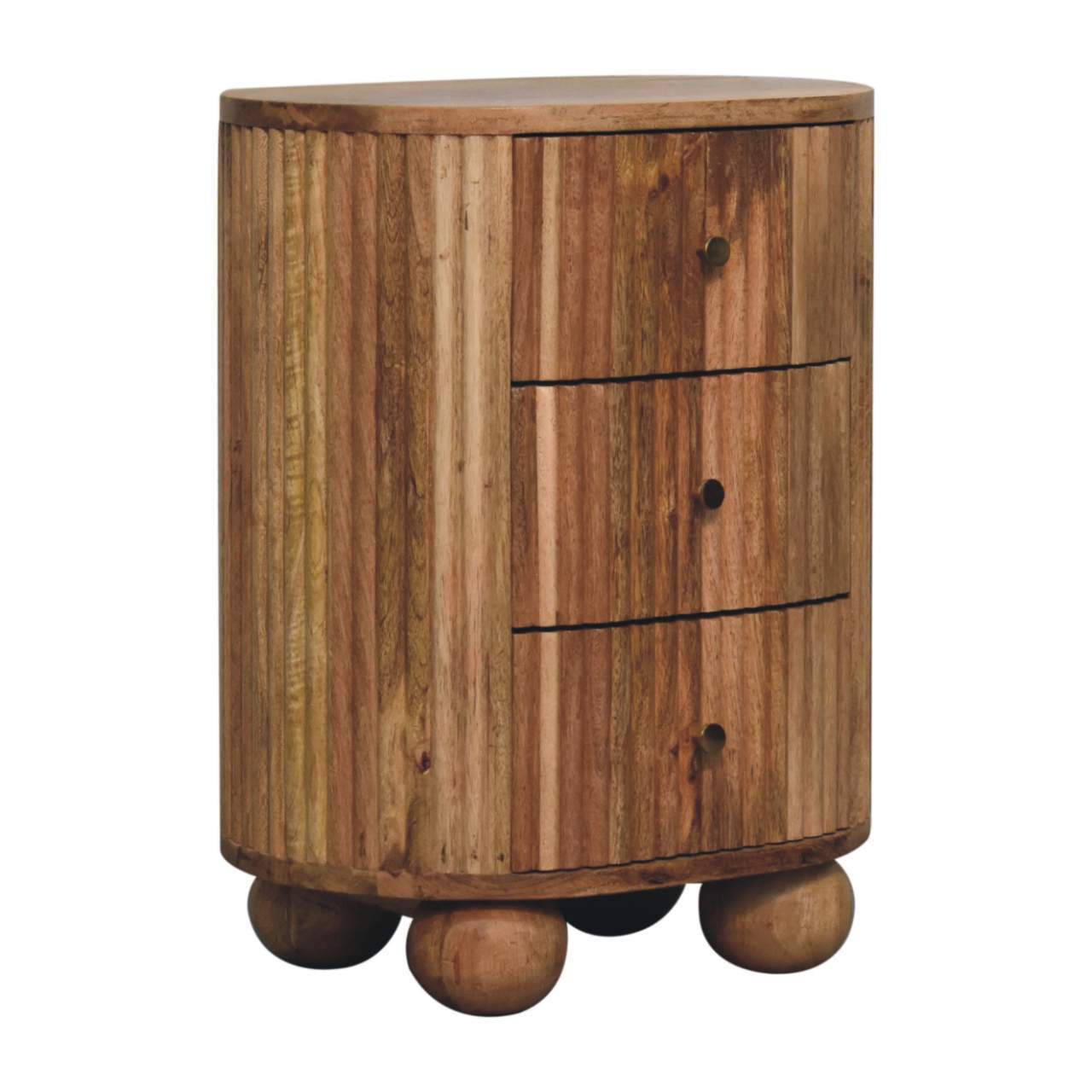 Soba - Ball Drawer Bedside Table - The Sleep Loft - Online Mattress Showroom NYC