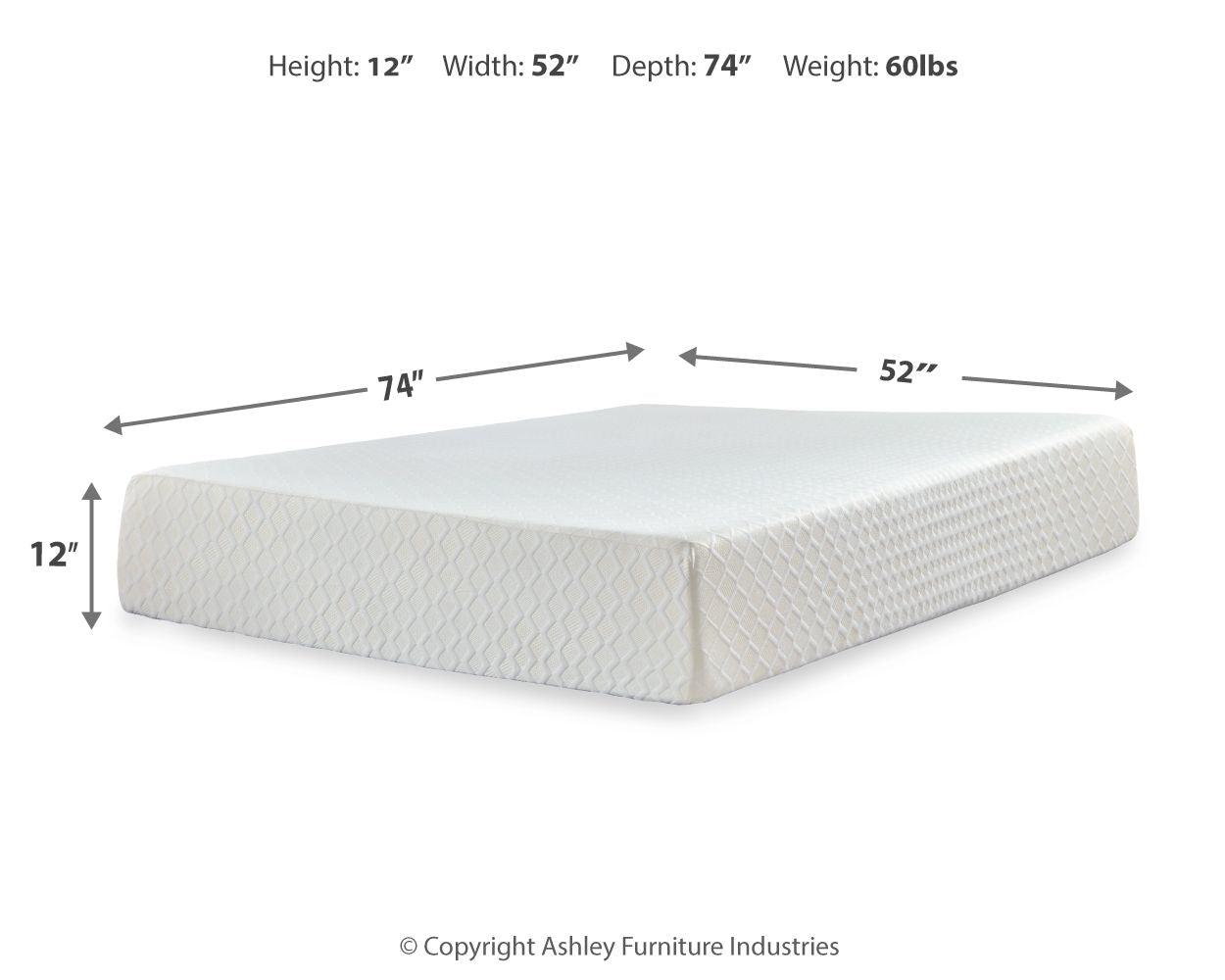 Chime 12 Inch Memory Foam - Memory Foam Mattress - The Sleep Loft - Online Mattress Showroom NYC