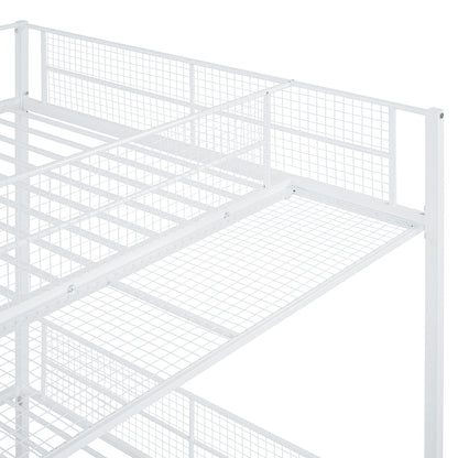 Bunk Bed With 5 Tier Shelves - The Sleep Loft - Online Mattress Showroom NYC