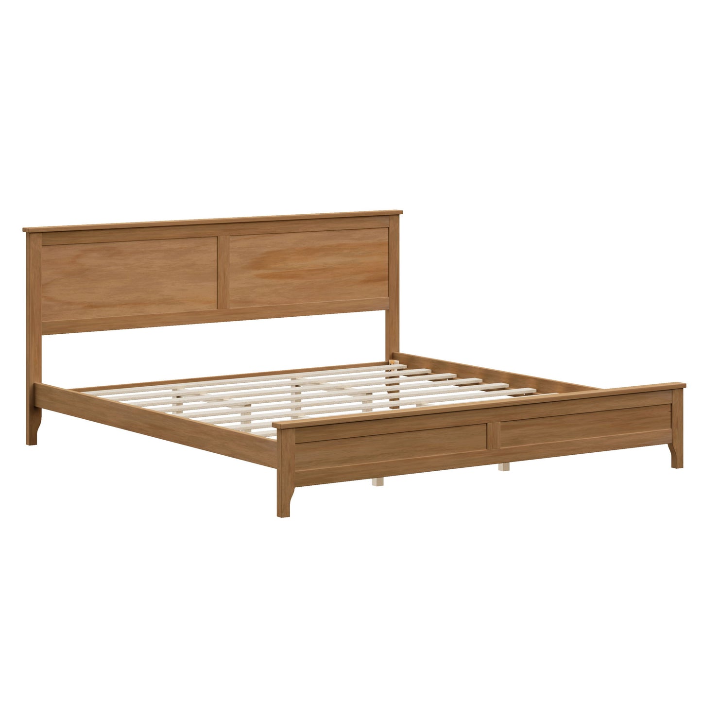 Modern Solid Wood Platform Bed - The Sleep Loft - Online Mattress Showroom NYC
