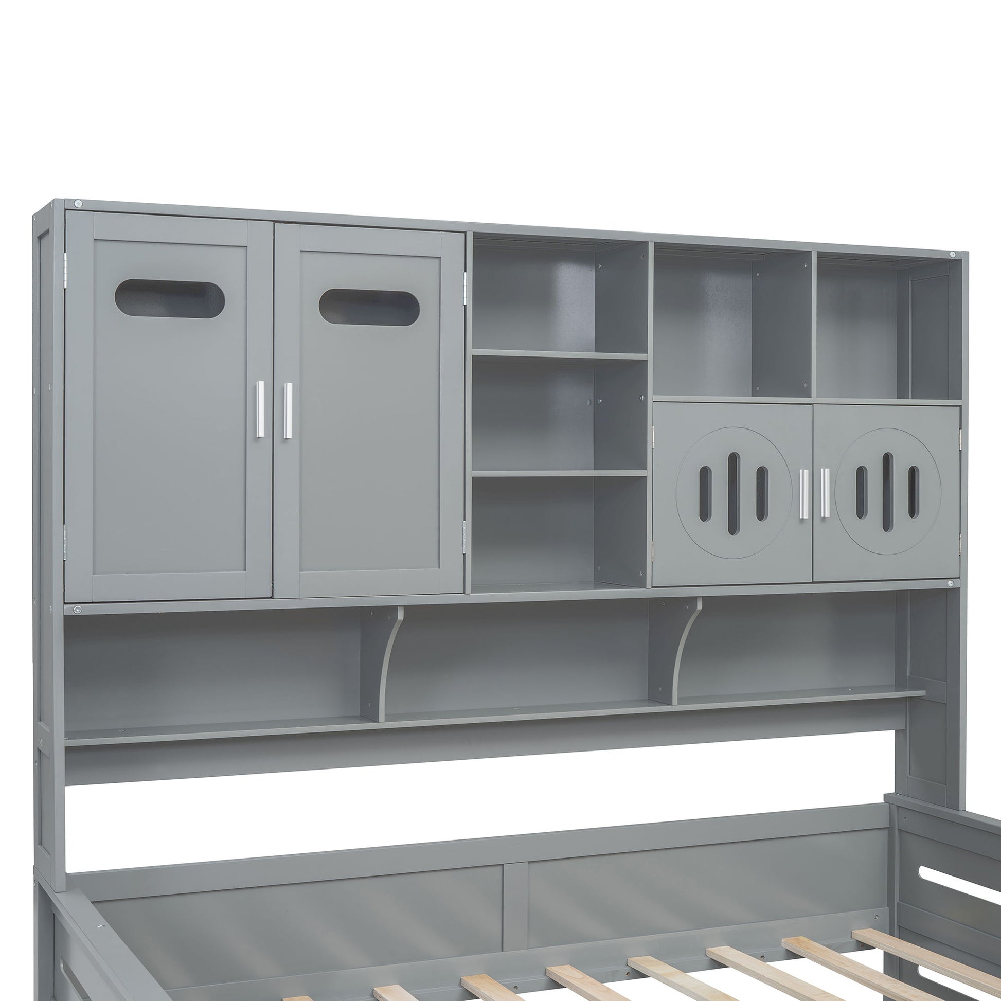 Daybed With All-In-One Cabinet And Shelf - The Sleep Loft - Online Mattress Showroom NYC