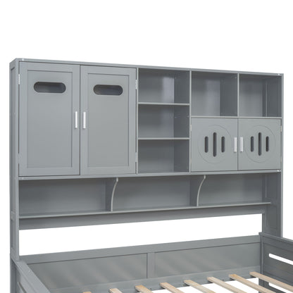 Daybed With All-In-One Cabinet And Shelf - The Sleep Loft - Online Mattress Showroom NYC