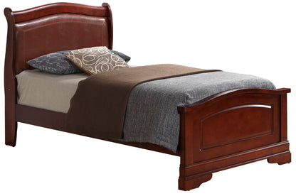 Panel Sleigh Bed Elegantly Crafted - The Sleep Loft - Online Mattress Showroom NYC