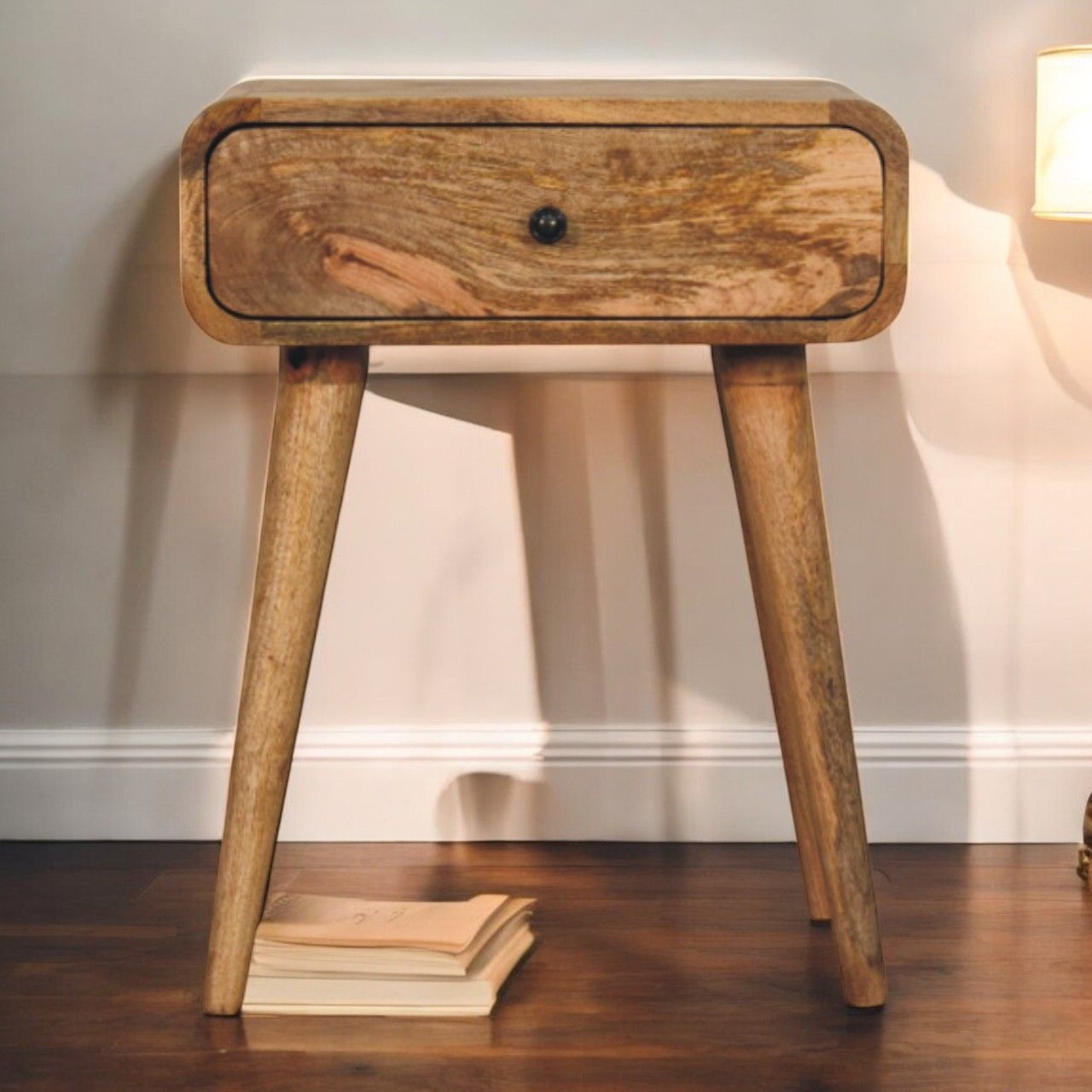 Avora - Nightstand With 1 Drawer - The Sleep Loft - Online Mattress Showroom NYC