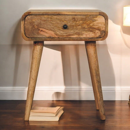 Avora - Nightstand With 1 Drawer - The Sleep Loft - Online Mattress Showroom NYC