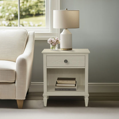 Victoria - Nightstand With Open Storage - The Sleep Loft - Online Mattress Showroom NYC