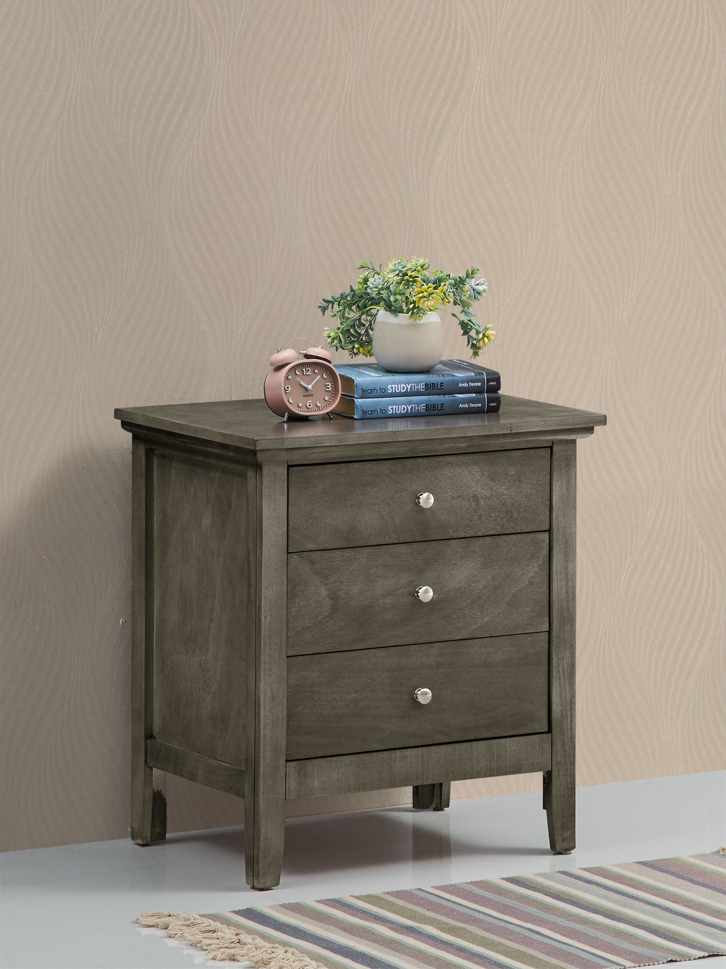 3 Drawer Nightstand & Dove Tailed Drawers - The Sleep Loft - Online Mattress Showroom NYC