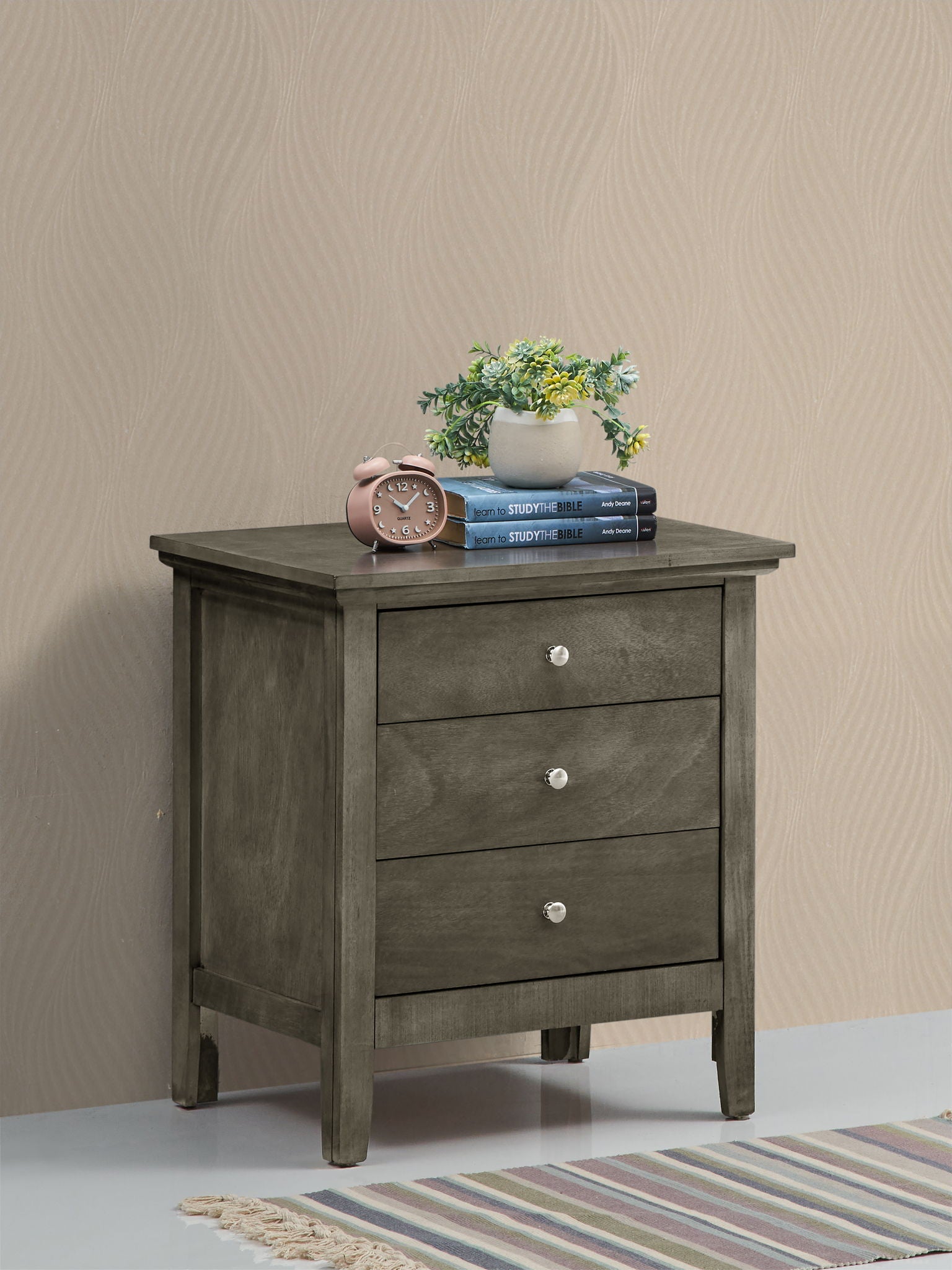 3 Drawer Nightstand & Dove Tailed Drawers - The Sleep Loft - Online Mattress Showroom NYC