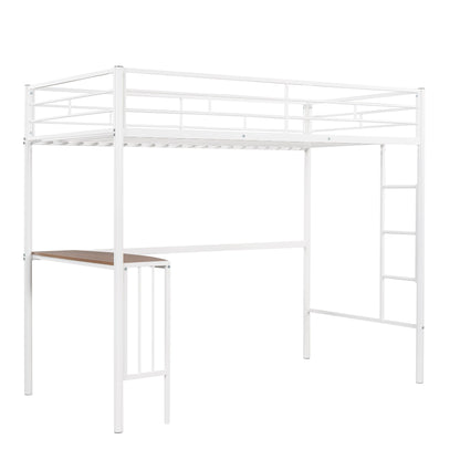 Bunk Bed With Desk, Ladder And Quality Slats For Bedroom - The Sleep Loft - Online Mattress Showroom NYC