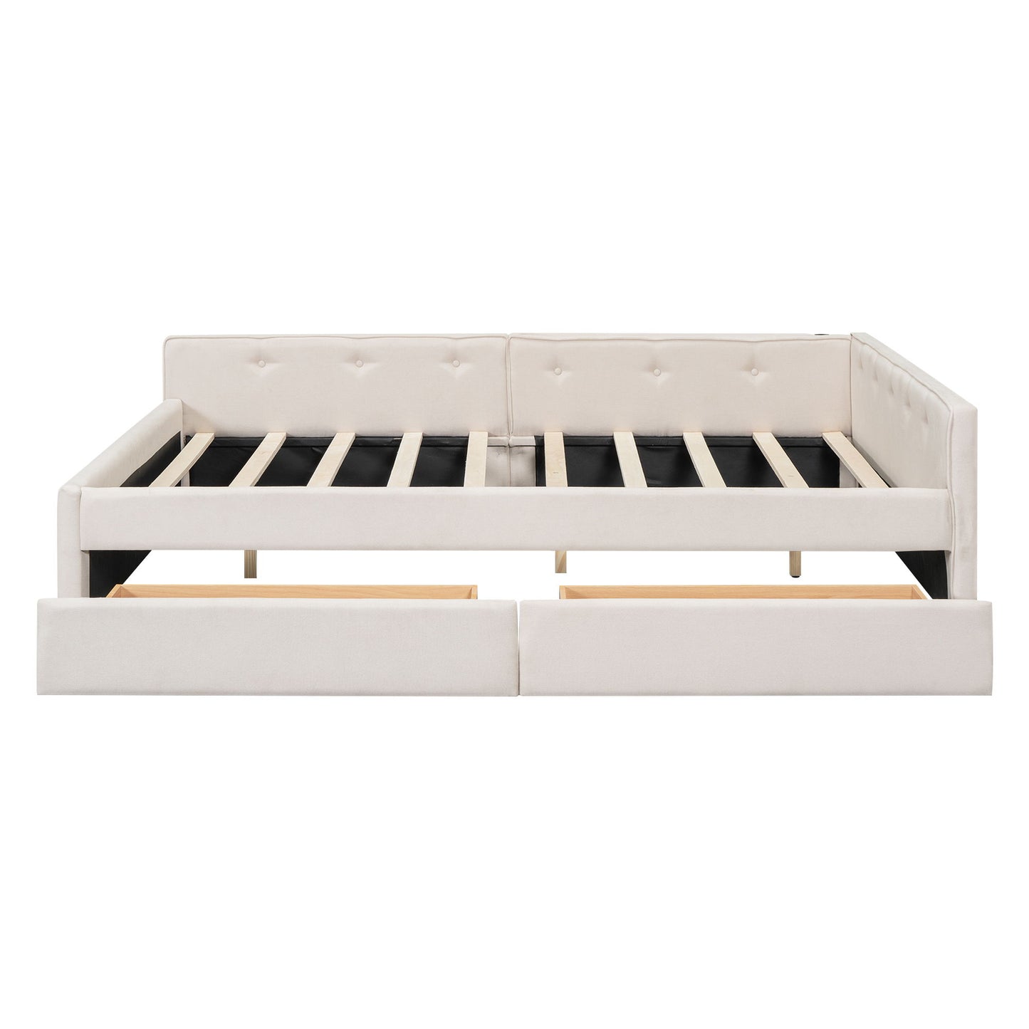 Platform Bed With USB Ports - The Sleep Loft - Online Mattress Showroom NYC