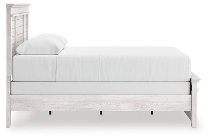 Makidern - Queen Panel Bed - Whitewash - The Sleep Loft - Online Mattress Showroom NYC