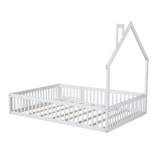 House Platform Bed With Guardrail - The Sleep Loft - Online Mattress Showroom NYC
