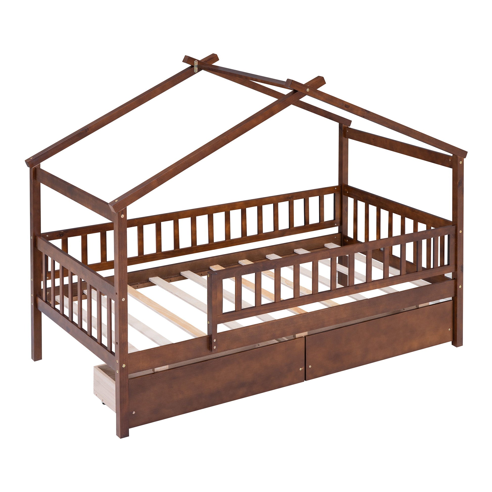 House Bed With 2 Drawers - The Sleep Loft - Online Mattress Showroom NYC