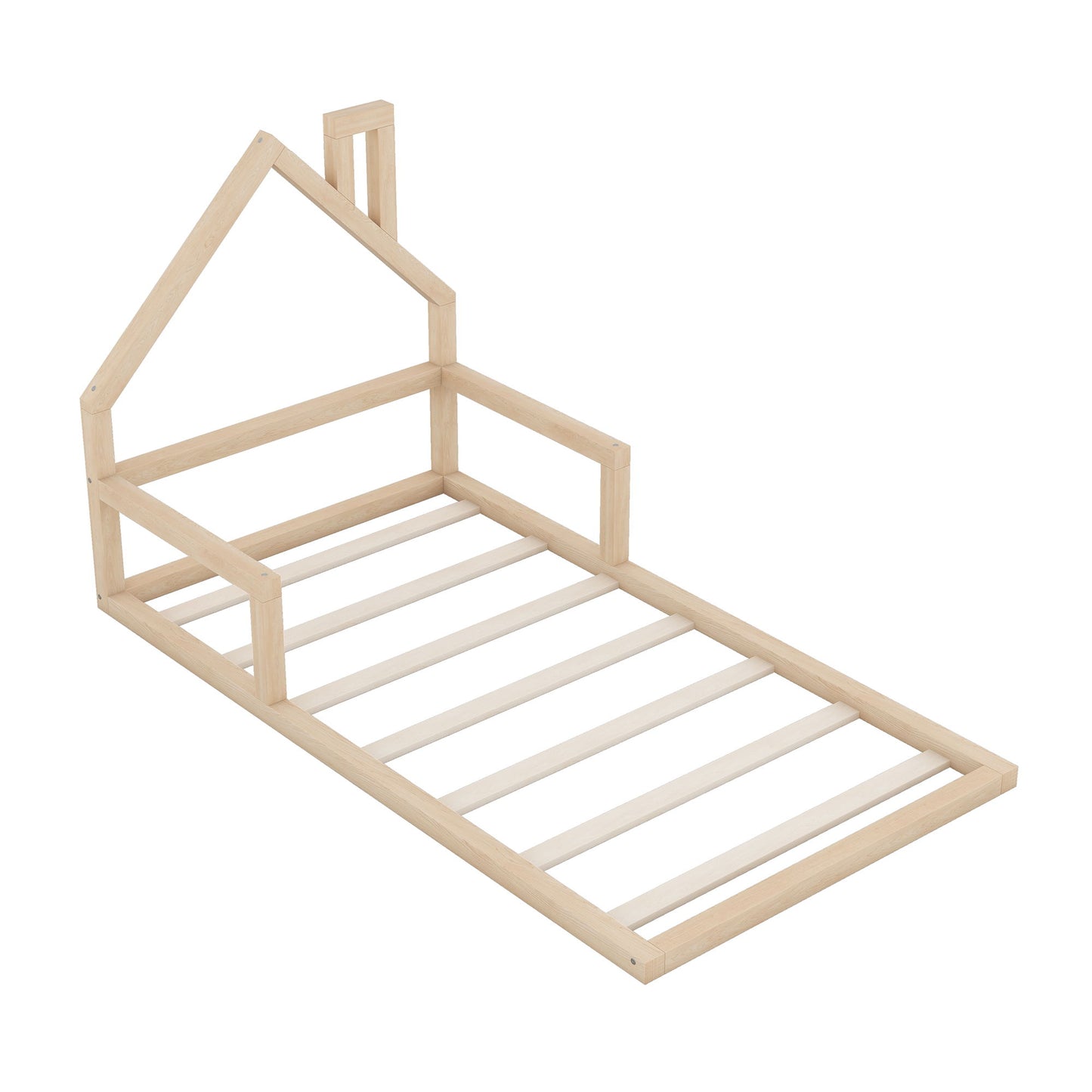 Floor Bed With House Shaped Headboard - The Sleep Loft - Online Mattress Showroom NYC