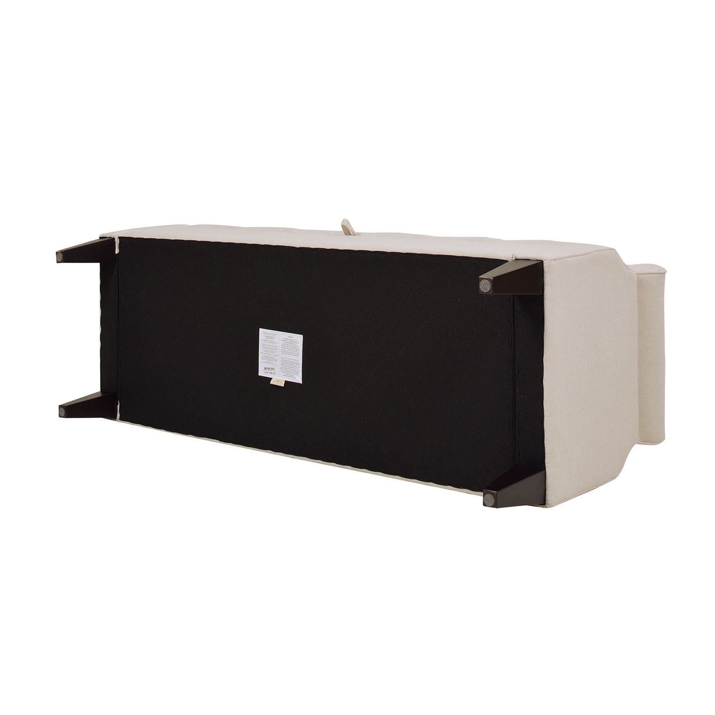 Jacqueline - Tufted Roll Arm Storage Bench - The Sleep Loft - Online Mattress Showroom NYC