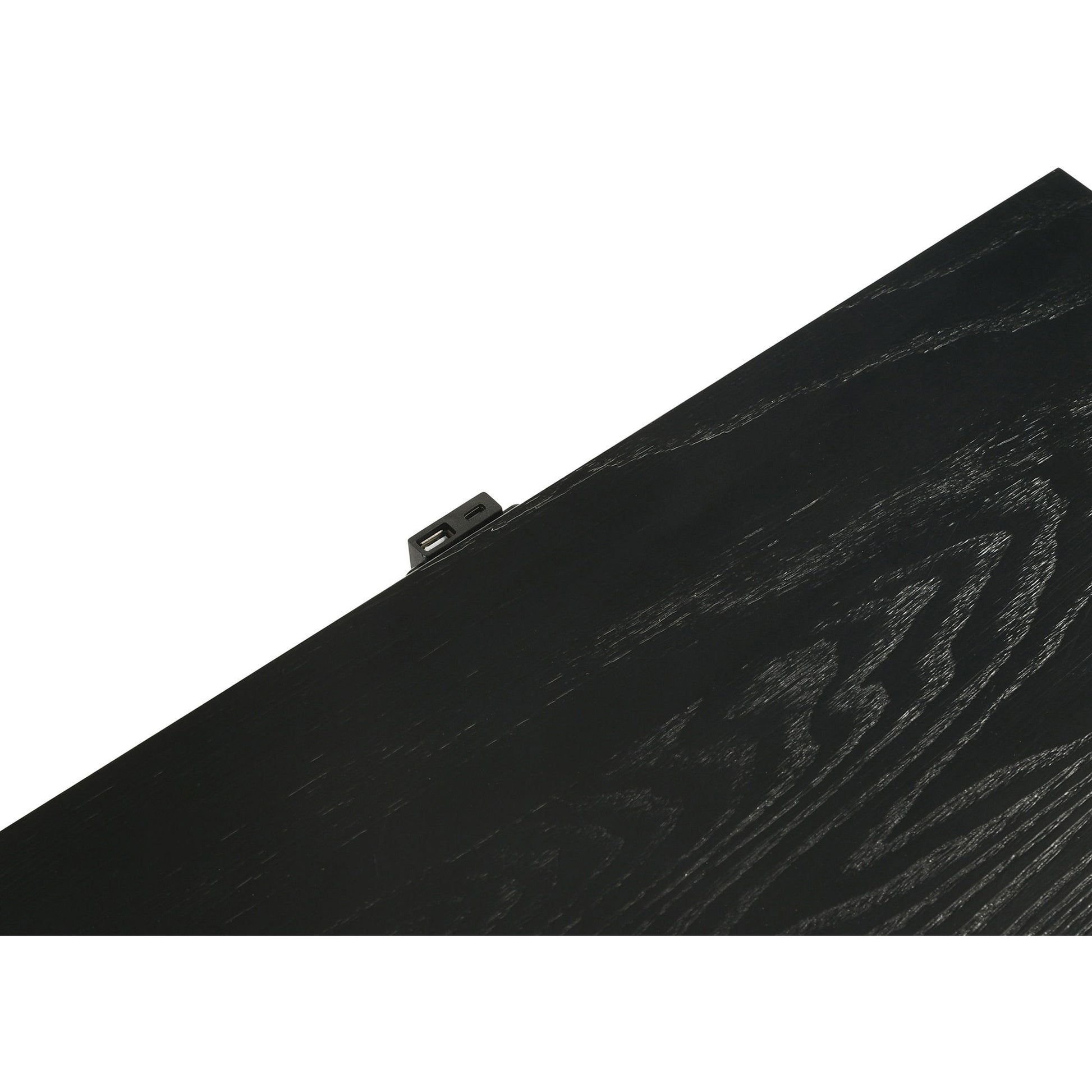 Anser - 3 Drawer Nightstand - Black - The Sleep Loft - Online Mattress Showroom NYC
