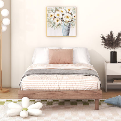 Modern Floating Platform Bed Frame