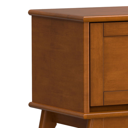 Draper - Flip Down Storage Bench - Teak - The Sleep Loft - Online Mattress Showroom NYC