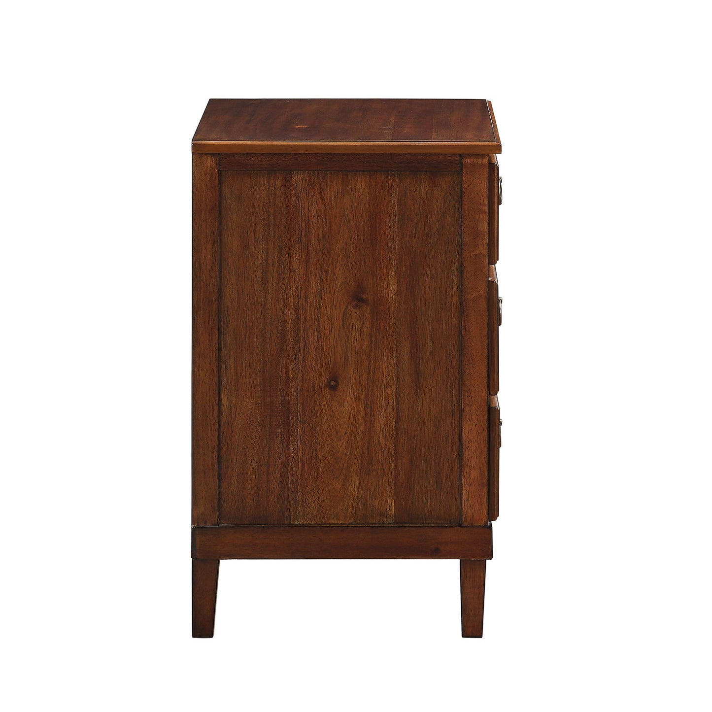 Chamberlin - 3 Drawer Nightstand - Brown - The Sleep Loft - Online Mattress Showroom NYC
