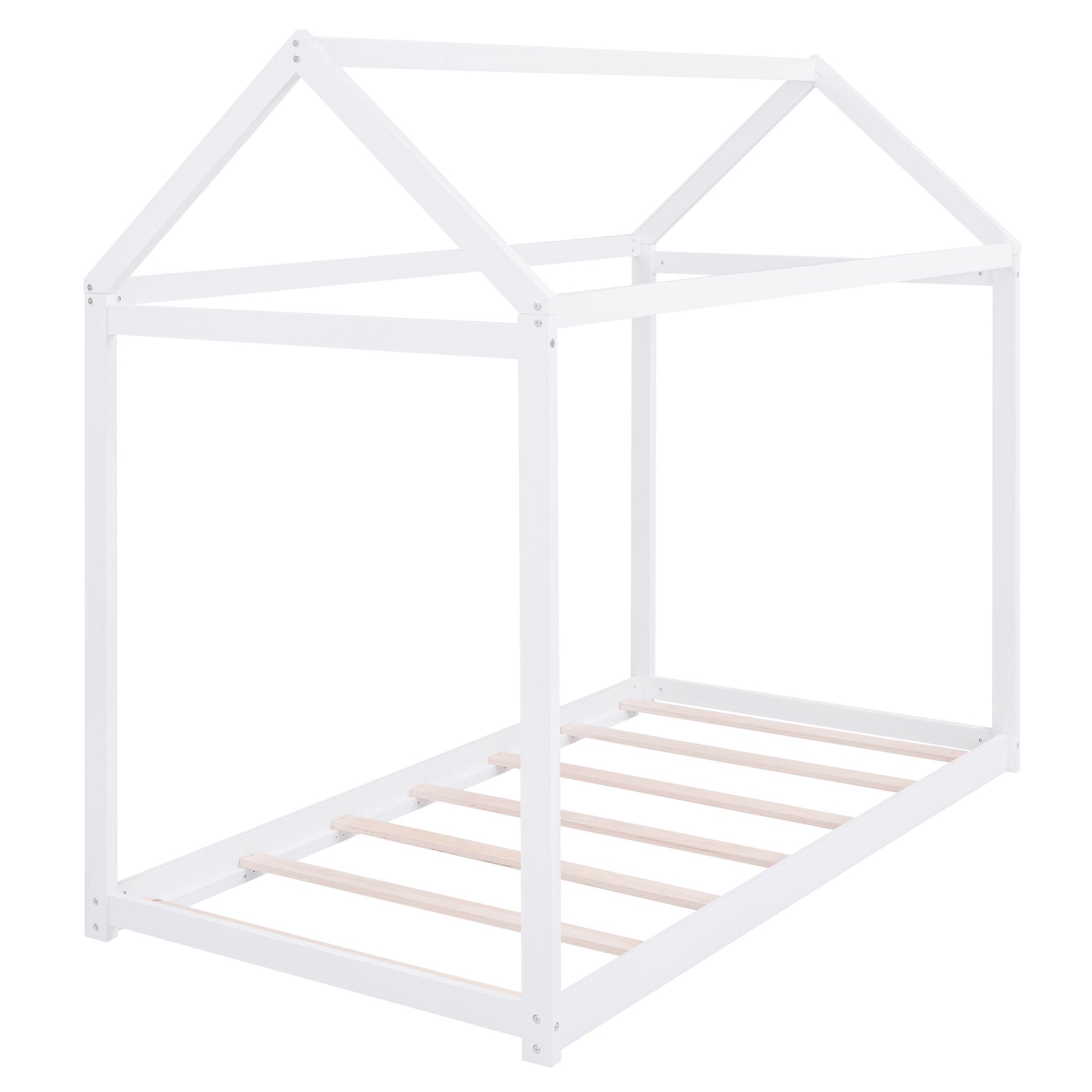 Wooden House Shaped Bed - The Sleep Loft - Online Mattress Showroom NYC