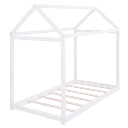 Wooden House Shaped Bed - The Sleep Loft - Online Mattress Showroom NYC
