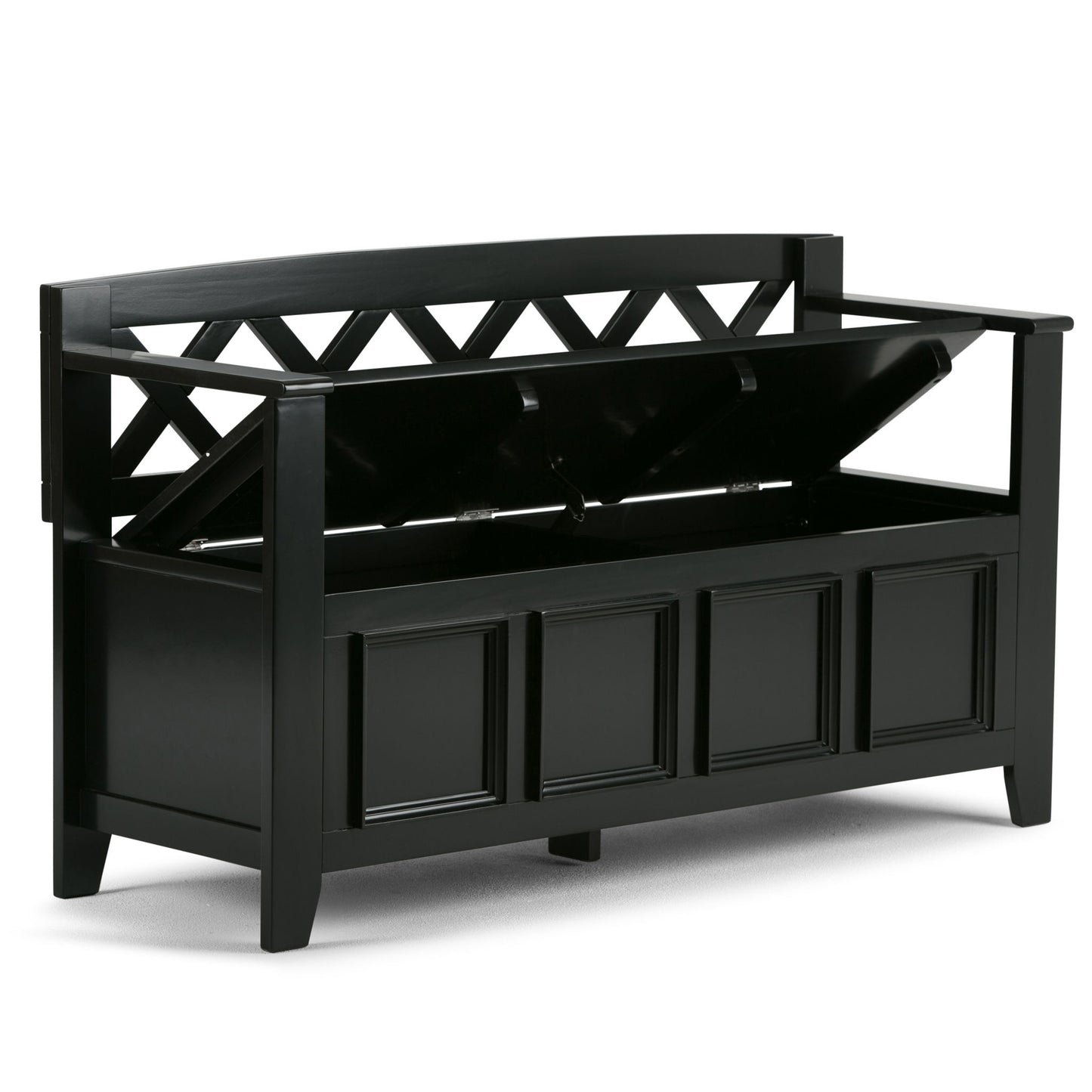 Amherst - Handcrafted Entryway Storage Bench - The Sleep Loft - Online Mattress Showroom NYC