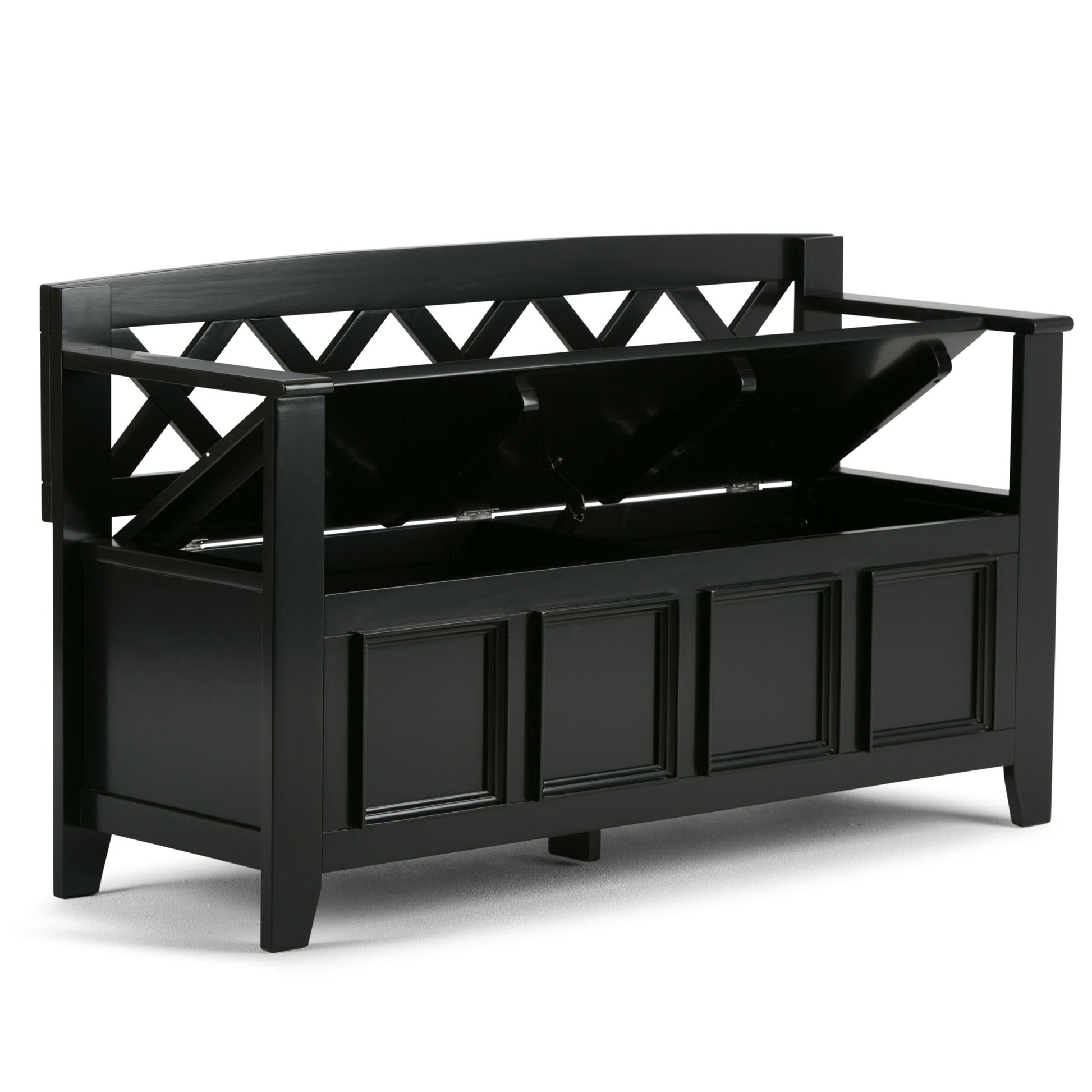 Amherst - Handcrafted Entryway Storage Bench - The Sleep Loft - Online Mattress Showroom NYC