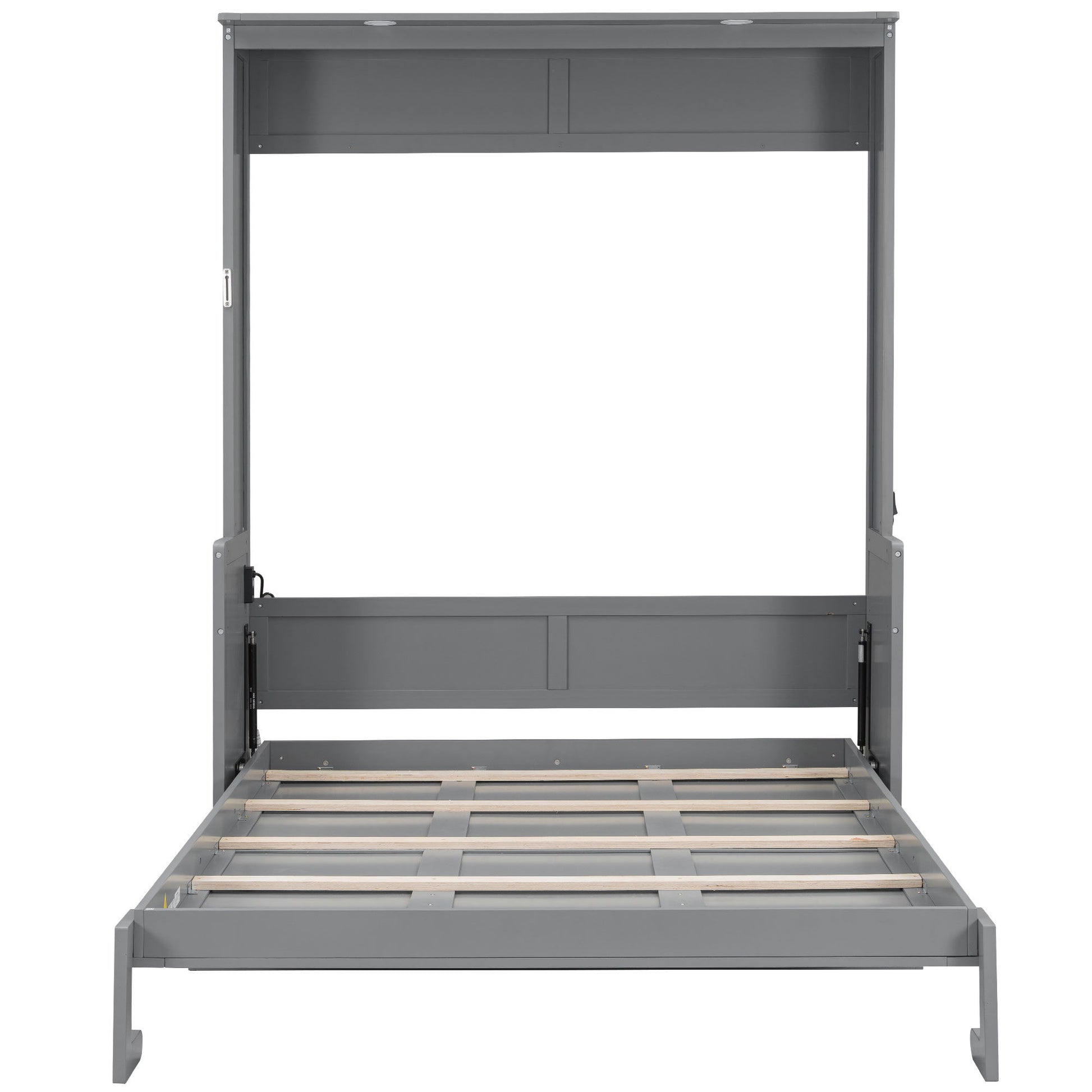 Murphy Bed With Desk, LED Lights & USB Charging Station - The Sleep Loft - Online Mattress Showroom NYC