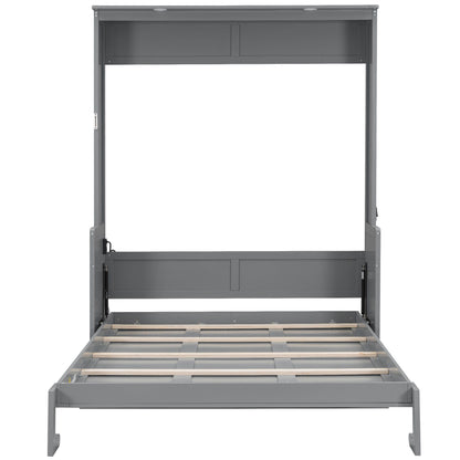 Murphy Bed With Desk, LED Lights & USB Charging Station - The Sleep Loft - Online Mattress Showroom NYC