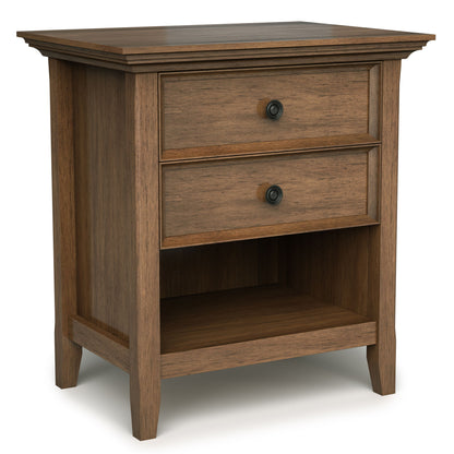 Amherst - Handcrafted Bedside Table - The Sleep Loft - Online Mattress Showroom NYC