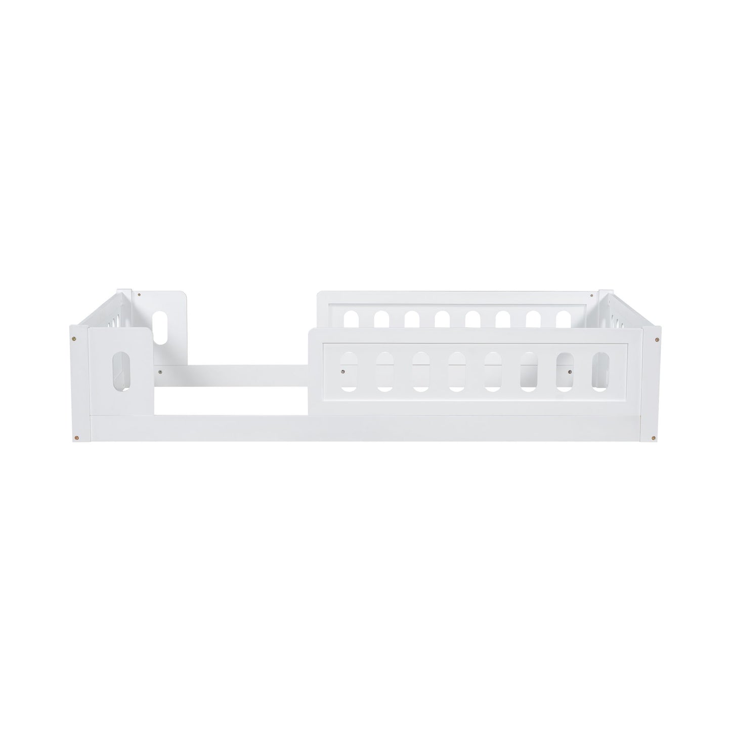 Platform Bed With Guardrail - The Sleep Loft - Online Mattress Showroom NYC