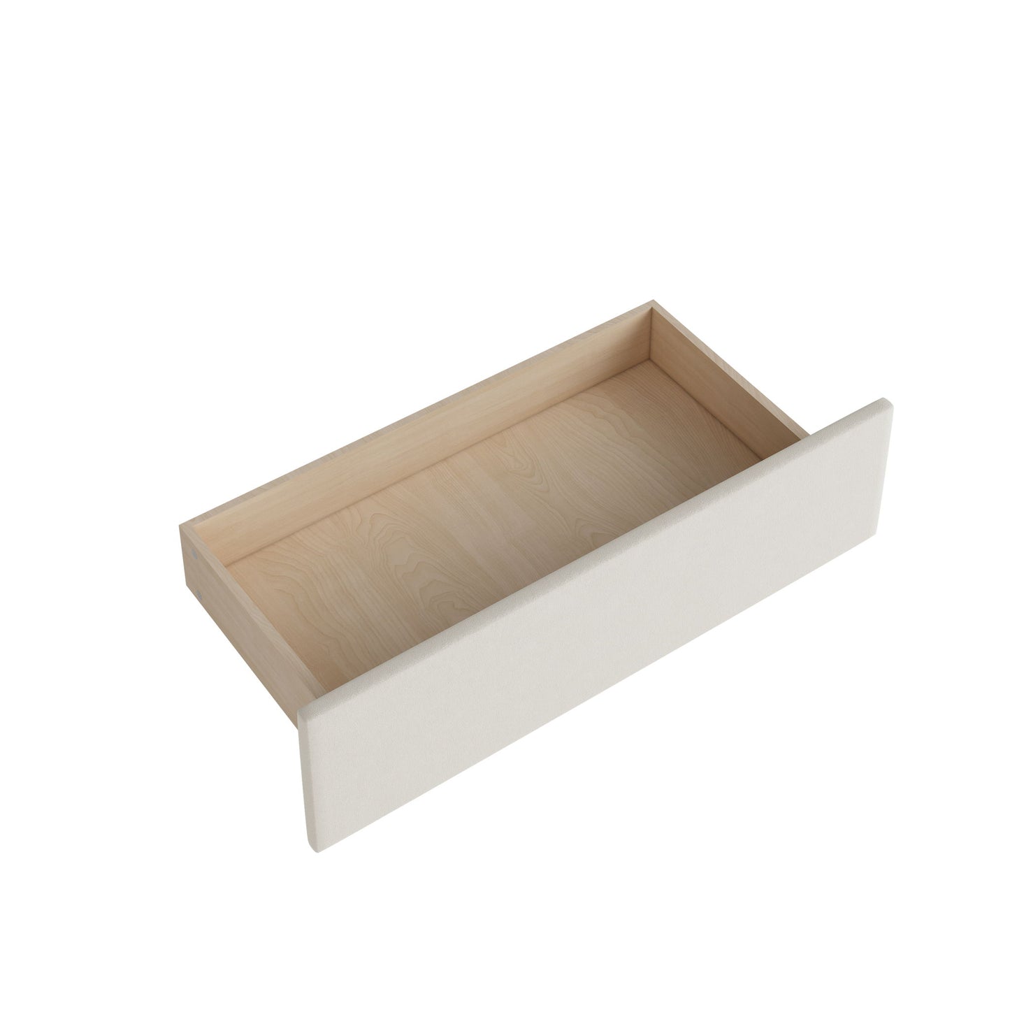 L Shaped Upholstered Platform Bed With Storage And Drawers - The Sleep Loft - Online Mattress Showroom NYC