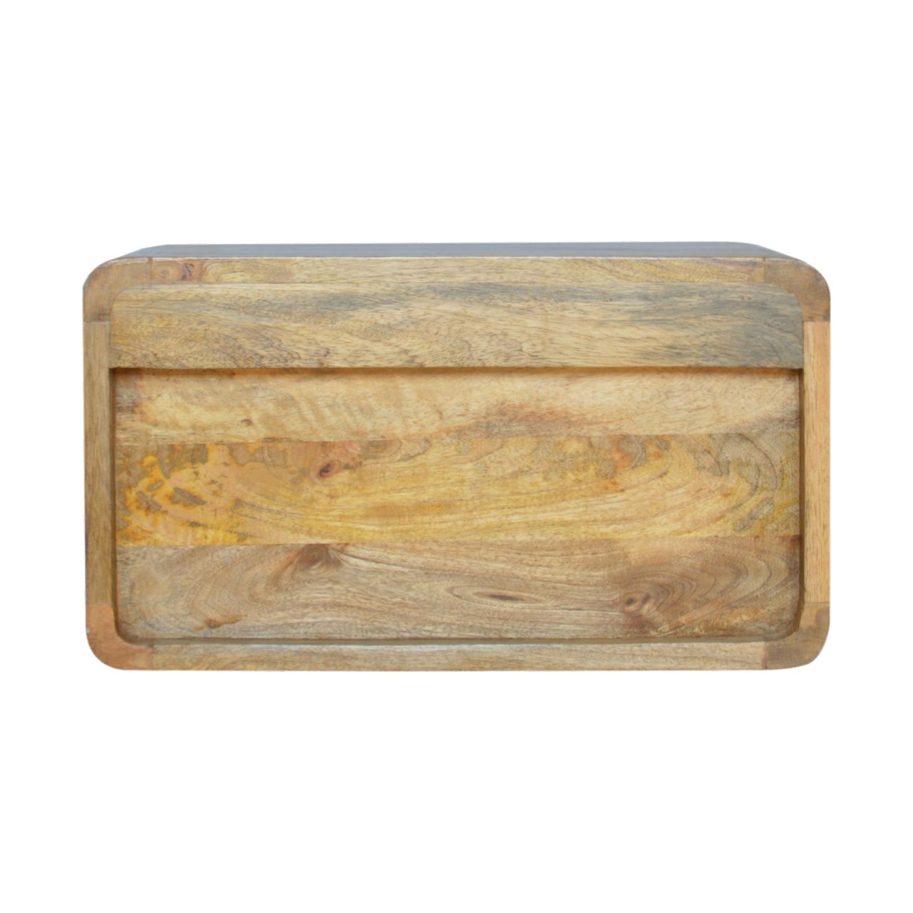 Curve Upper Slot Floating Nightstand - The Sleep Loft - Online Mattress Showroom NYC