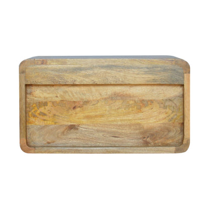 Curve Upper Slot Floating Nightstand - The Sleep Loft - Online Mattress Showroom NYC