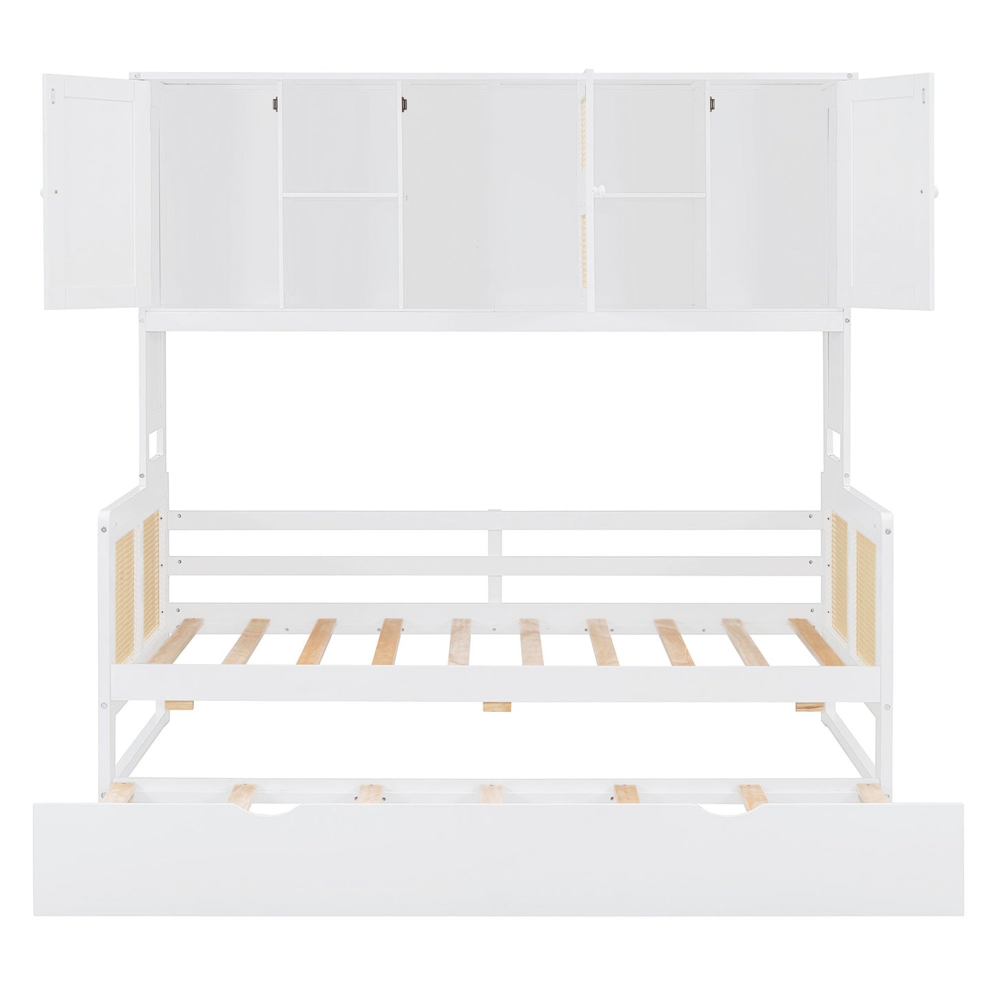Daybed And All In One Cabinet And Shelf - The Sleep Loft - Online Mattress Showroom NYC