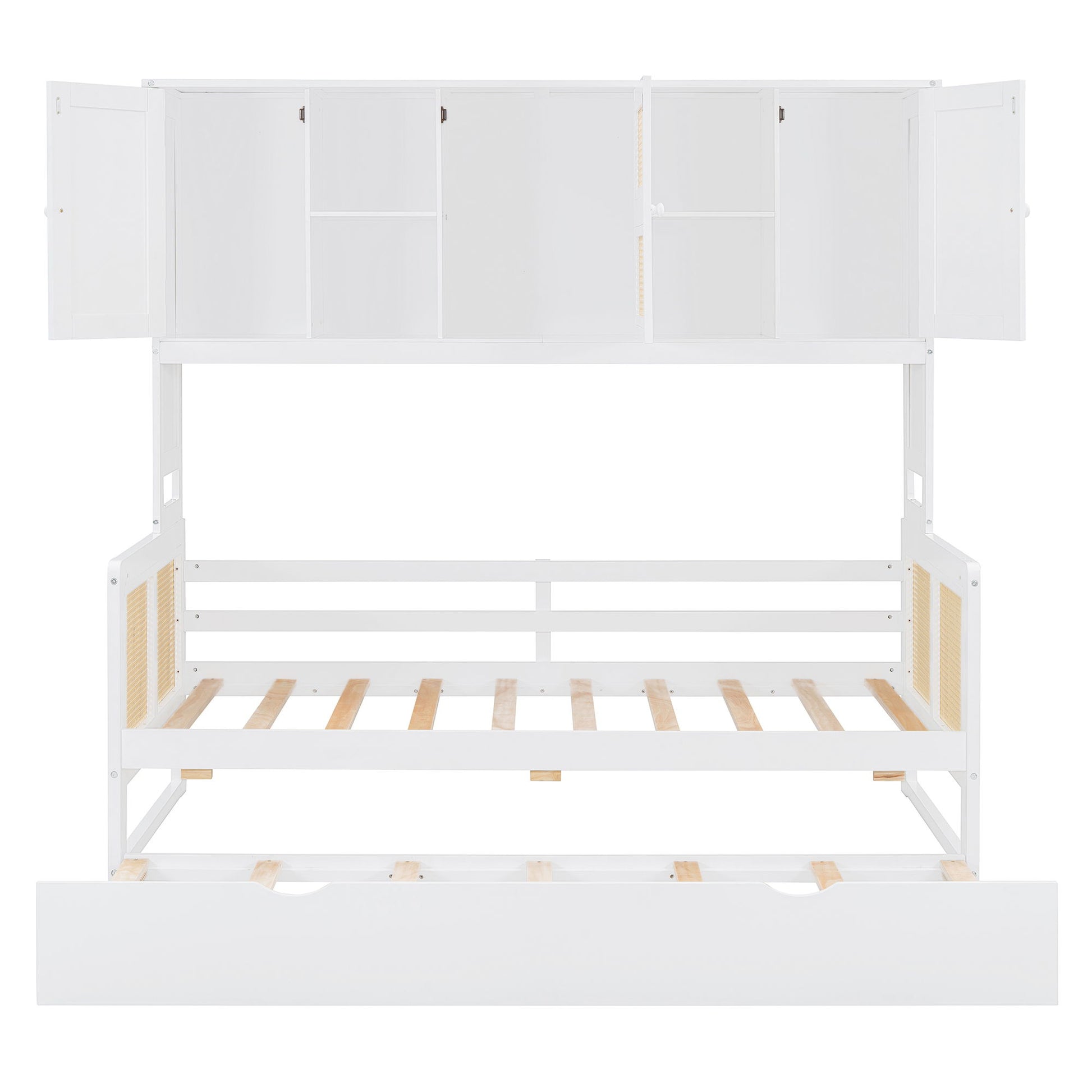Daybed And All In One Cabinet And Shelf - The Sleep Loft - Online Mattress Showroom NYC