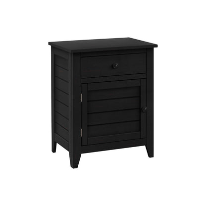 Accent Nightstand, Storage Drawer, Transitional - The Sleep Loft - Online Mattress Showroom NYC