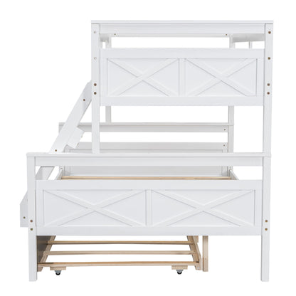 Bunk Bed With Ladder And Safety Guardrail - The Sleep Loft - Online Mattress Showroom NYC