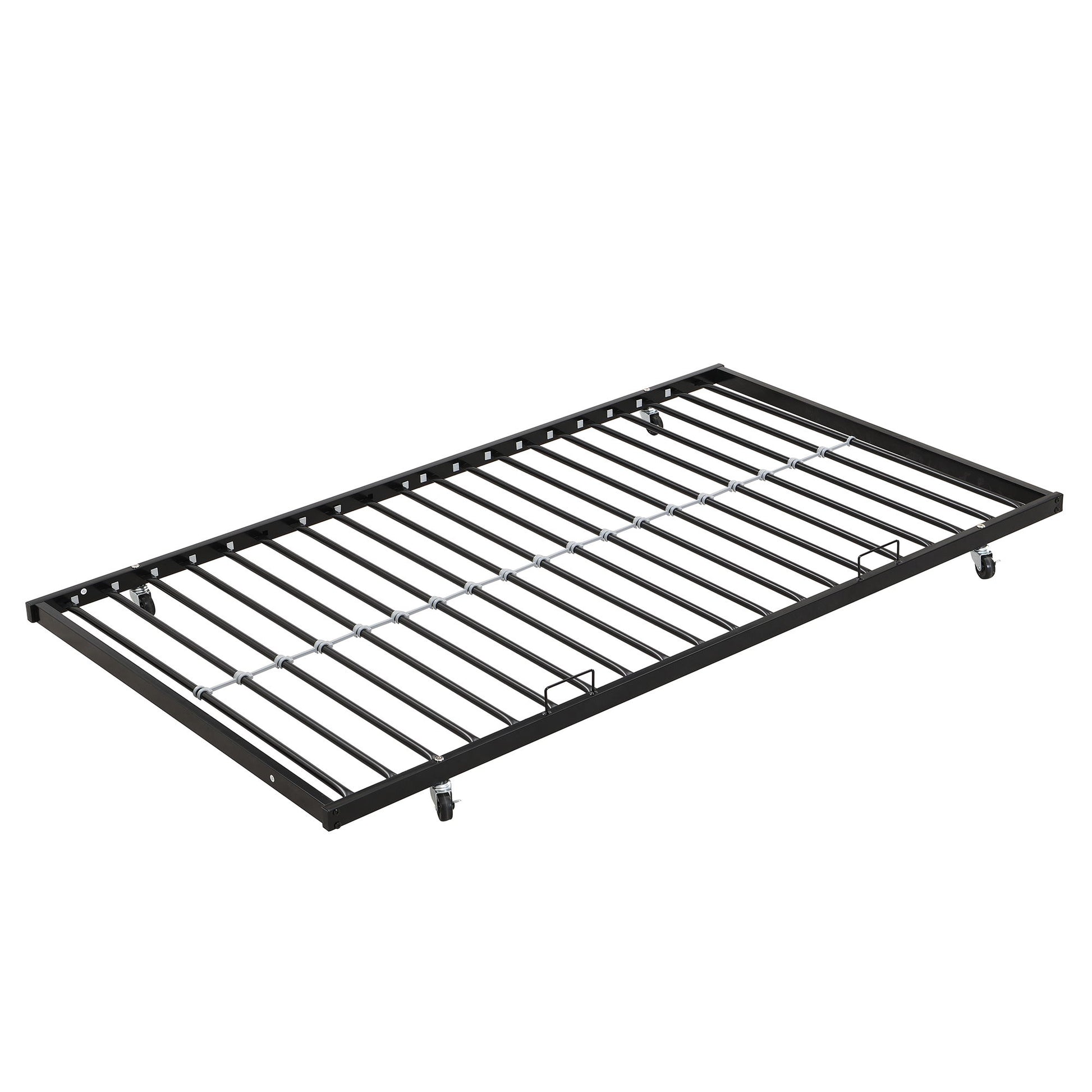 Modern Metal Bunk Bed With Side Ladders And Guardrail - The Sleep Loft - Online Mattress Showroom NYC