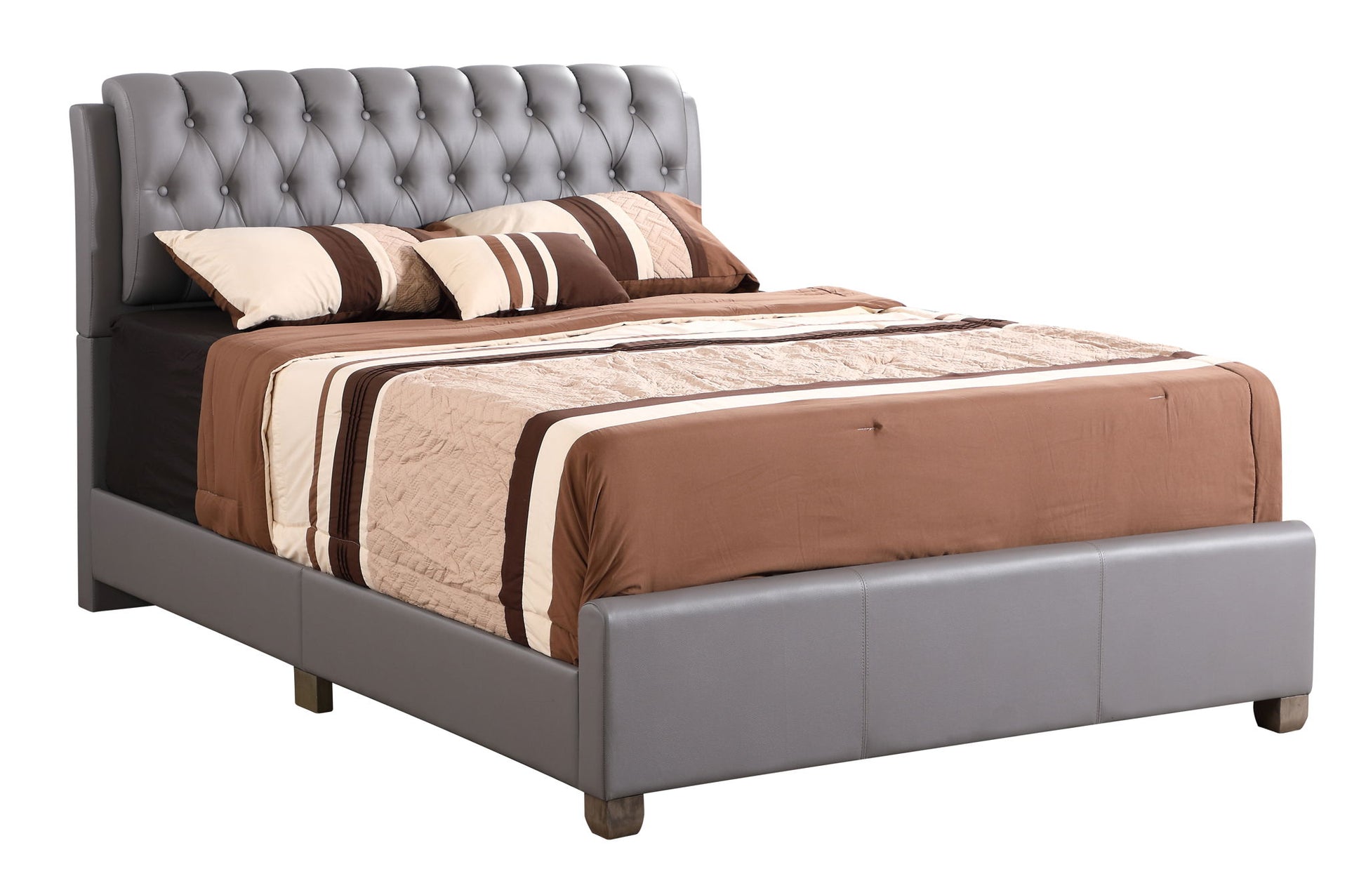 Tufted Upholstered Bed - The Sleep Loft - Online Mattress Showroom NYC