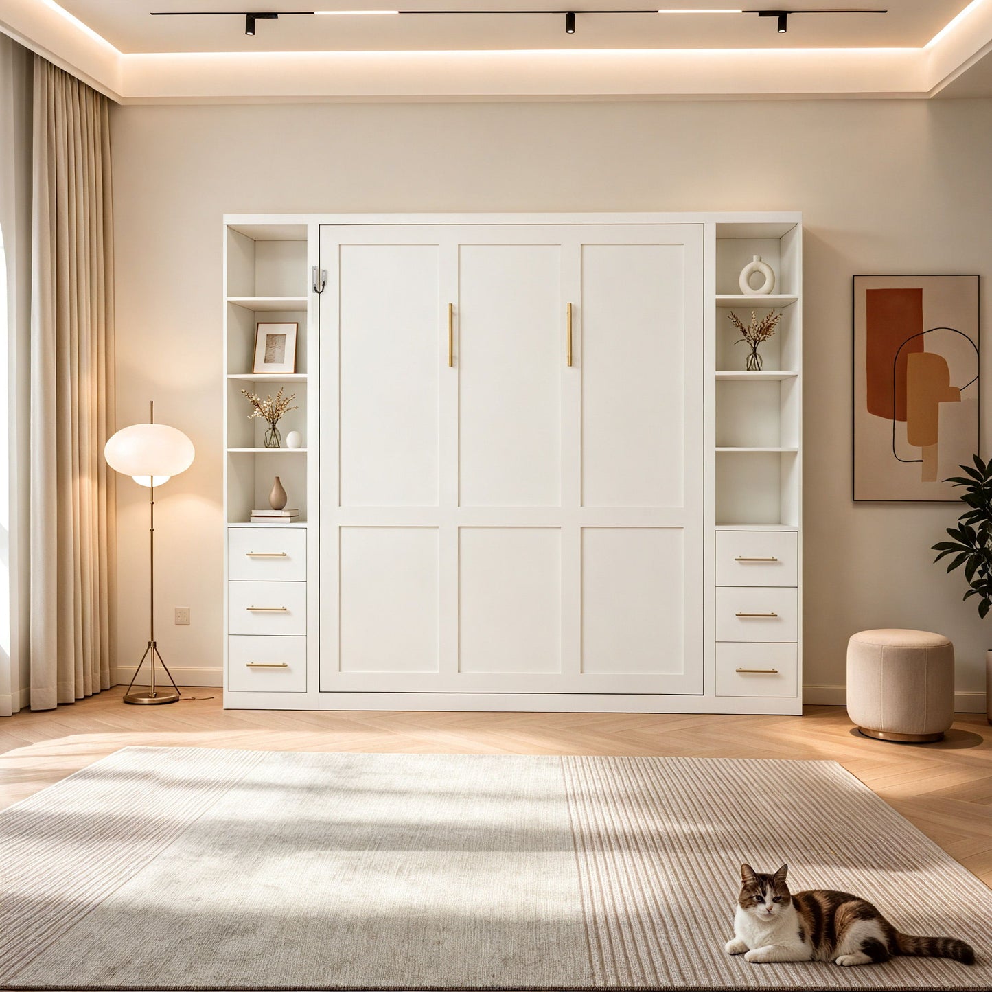 Folding Vertical Murphy Wall Bed - The Sleep Loft - Online Mattress Showroom NYC