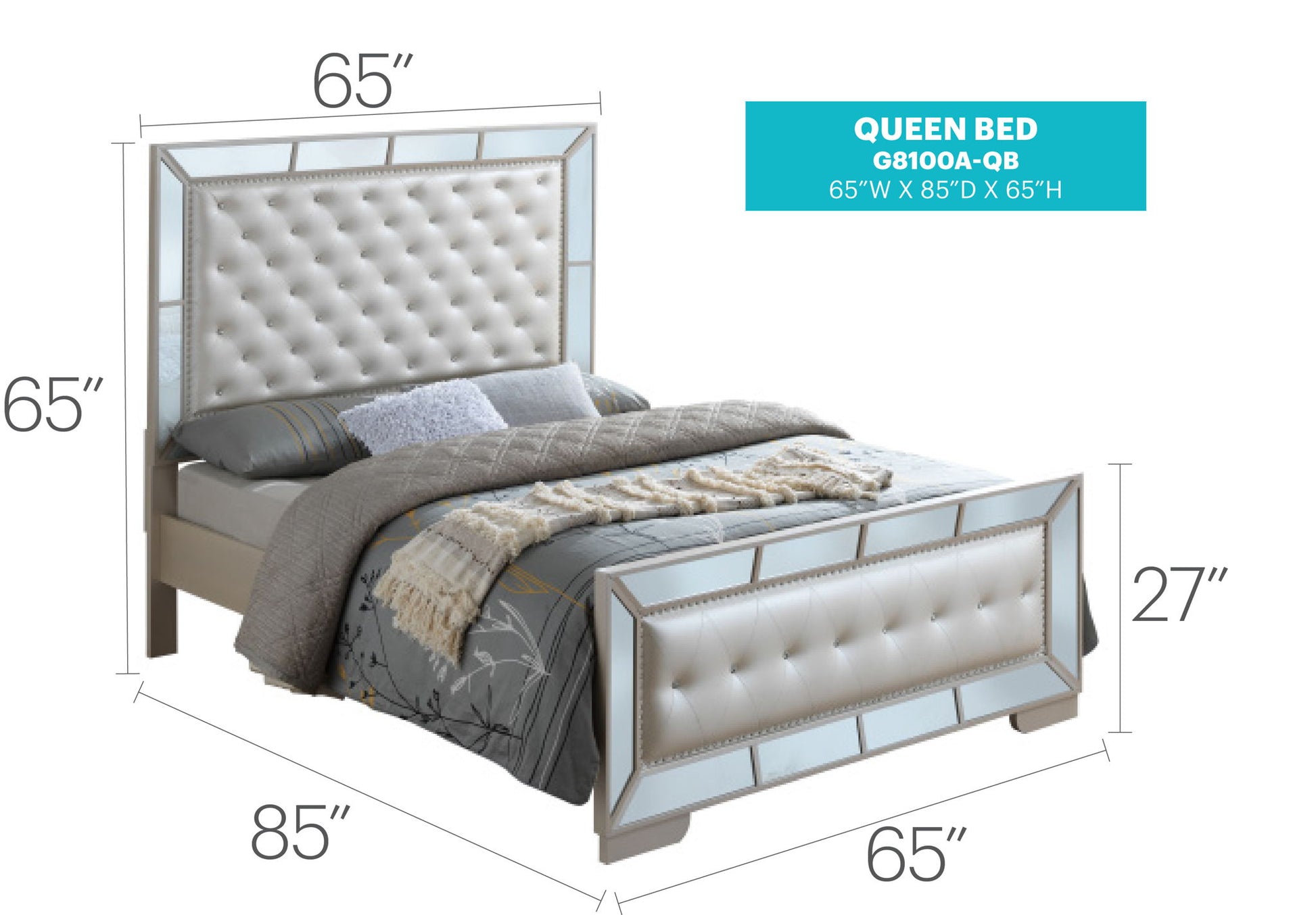 Stylish Contemporary Bed With Minimalist Design - The Sleep Loft - Online Mattress Showroom NYC